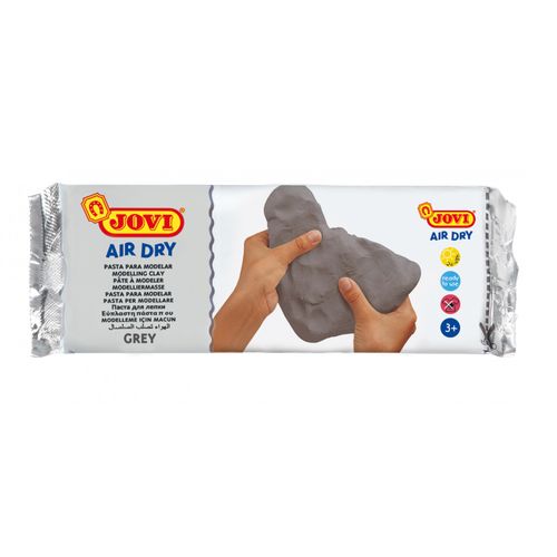 AIR DRY CLAY Pâte à modeler autodurcissante 500 g Gris