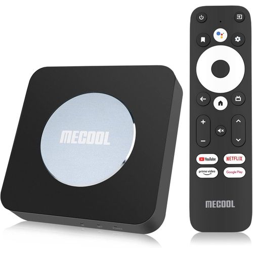 Mecool Box TV 4K KM2 PLUS (Android TV avec Google Assistant)