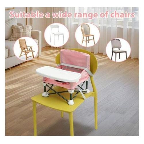 product_image_name-Generic-كرسي عالي قابل للطي للأطفال – مع طاولة طعام قابلة للطي وحقيبة تخزين قابلة للحمل-4