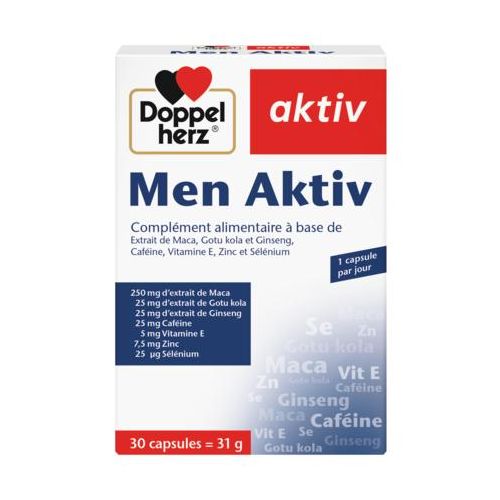 product_image_name-Doppelherz- Men Aktiv Boite 30 Gélules-2
