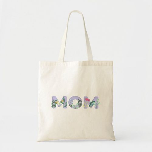 product_image_name-Generic-Tote bag volumetric word mom with flowers in the interest Unique, haute qualité-2