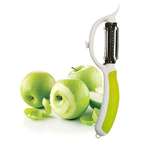Generic Éplucheur Rotatif 360° // 5 en 1 Éplucheur de fruits et légumes //  Couteau polyvalent à prix pas cher