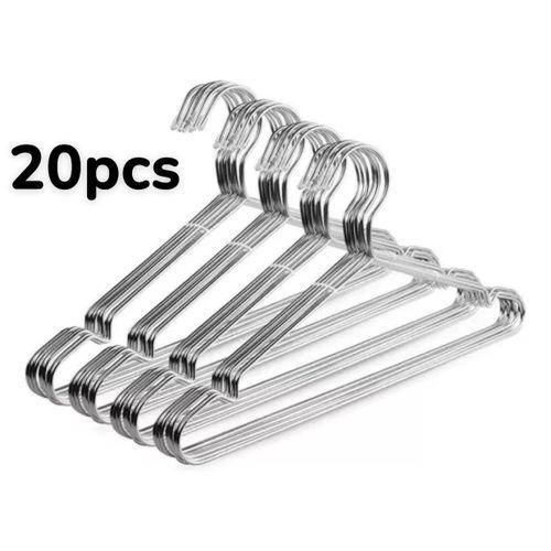 product_image_name-Generic-مجموعة من 20 شماعة ملابس معدنية صلبة-1