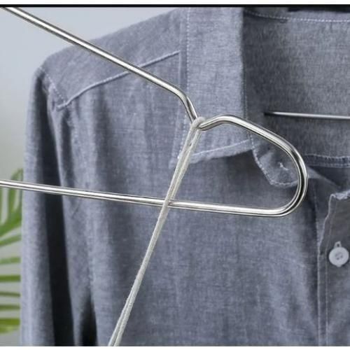 product_image_name-Generic-مجموعة من 20 شماعة ملابس معدنية صلبة-3