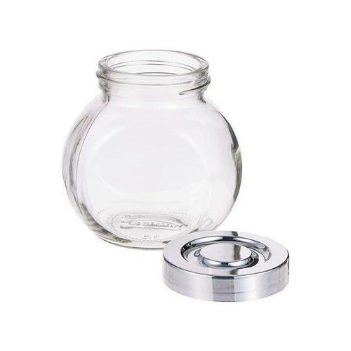product_image_name-Generic-Ensemble de Bocaux en Verre Transparent avec Couvercles Argentés-3