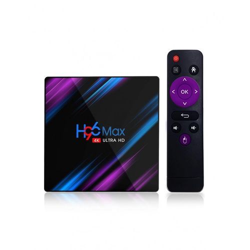 H96 Nouvelle TV Box H96 MAX ANDROID 9 AVEC 4GB RAM ET 64 GB ROM