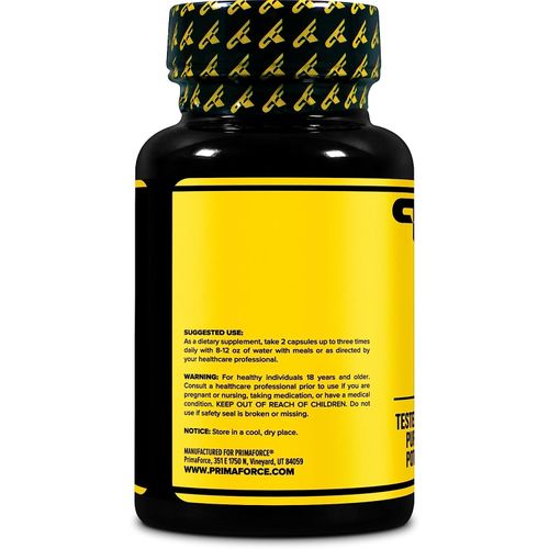 product_image_name-PRIMAFORCE-PrimaForce Yohimbine HCl 2.5 مجم ، 90 كبسولة - مكمل غذائي ممتاز لفقدان الدهون ، يزيد من الأداء ، بدون حشو ، غير معدّل وراثيًا وخالي من الغلوتين + sticker GRATUIT-3