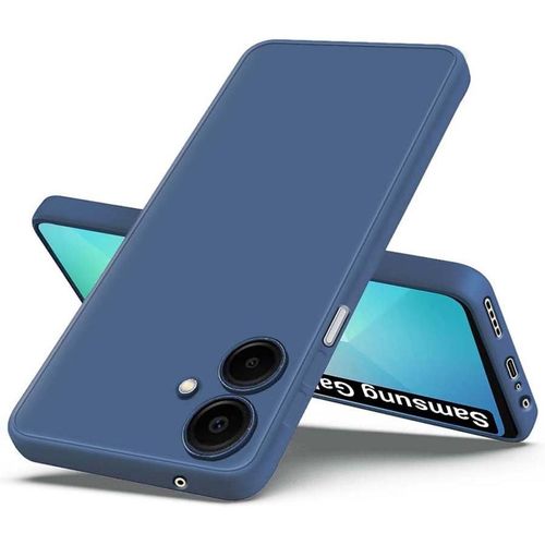 product_image_name-Generic-Pochette Silicone liquid pour Samsung A06 - bleu-1