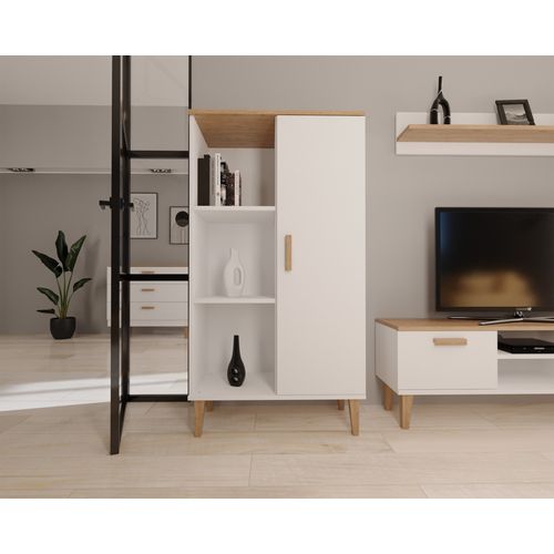 product_image_name-Generic-Bibliothèque verrouillable Sakena blanc-5