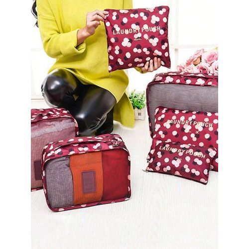 Generic Set 6 Pcs organisateurs de bagages vacance ,Sacs de rangement pour  vêtements à prix pas cher