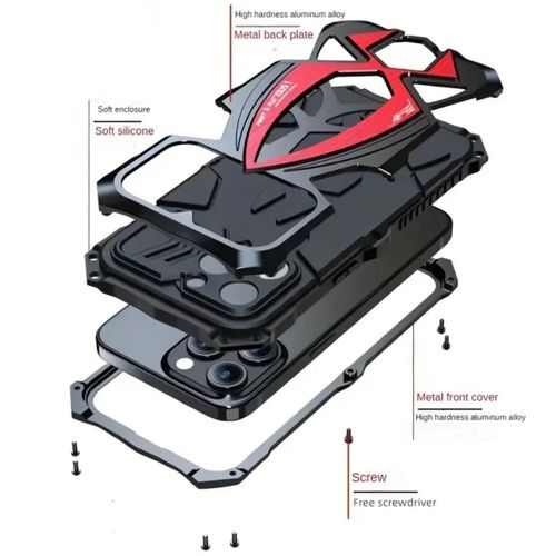 product_image_name-Generic-Coque Antichoc militaire Armor en métal pour iPhone 17 Pro Max Luphie-4