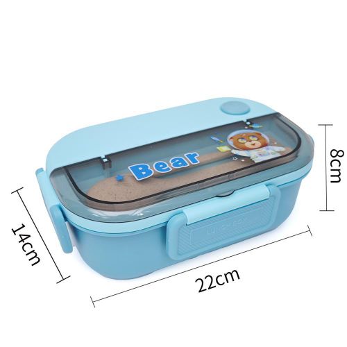 product_image_name-Generic-Coffret Repas Bleu Compartiment Inox-5