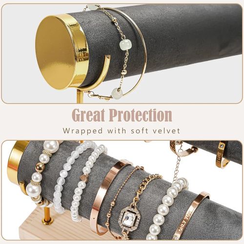 Présentoir Pour Bracelet à 3 Niveaux Barre En T / Support