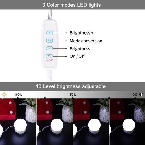 DOLIS Kit D'éclairage de Miroir de Courtoisie à LED – DOLIS Maroc