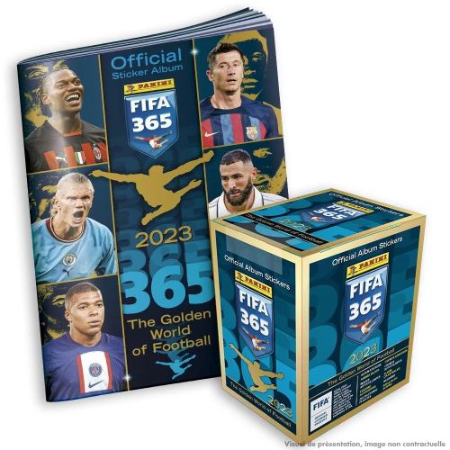 Panini ALBUM Panini FIFA 365 +25 stickers 2023 à prix pas cher