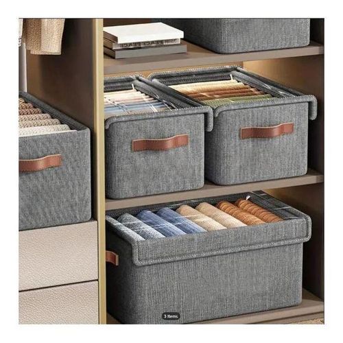 product_image_name-Generic-Boîte de rangement pliable 6 pièces avec couvercle - pratique et de grande capacité-3