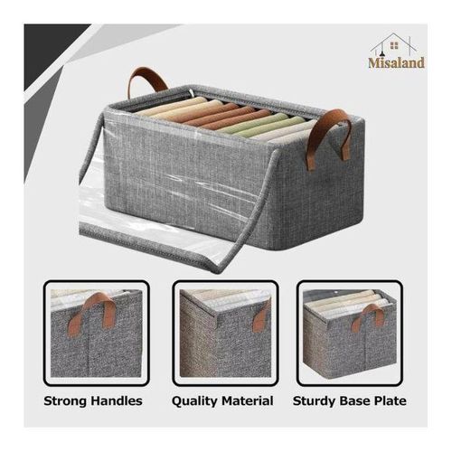 product_image_name-Generic-Boîte de rangement pliable 6 pièces avec couvercle - pratique et de grande capacité-4