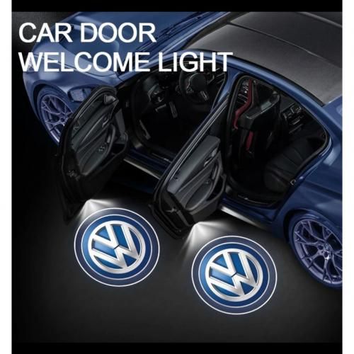 Car By Car Lampe de budgétaire de porte de voiture HD, logos porte auto VW  à prix pas cher