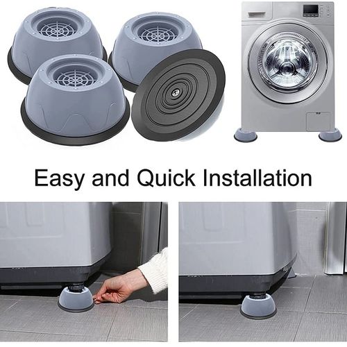 product_image_name-Generic-Pack de 4 Patins anti-bruit, blocage Appareils Électroménagers-5