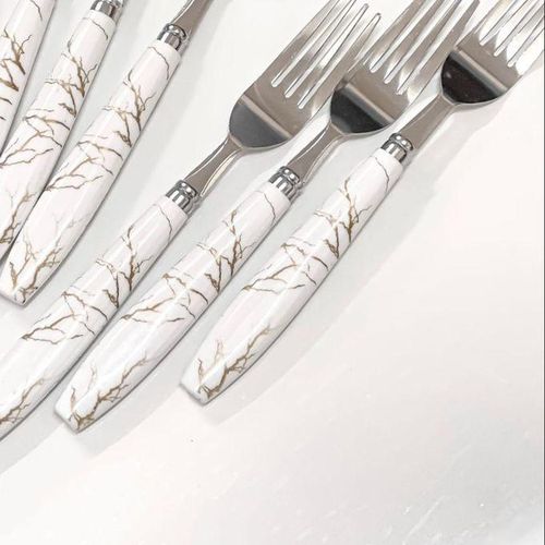 product_image_name-Generic-Set de 6 fourchettes à dîner en acier inoxydable, Grandes fourchettes-4