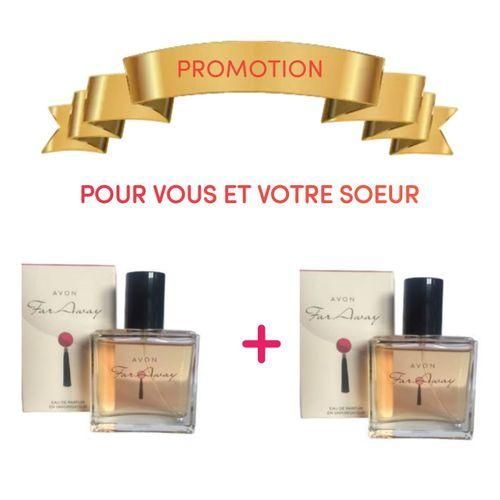 product_image_name-Avon-Pack spécial pour deux parfums FAR AWAY 30 ML POUR VOUS ET VOTRE SOEUR  -1