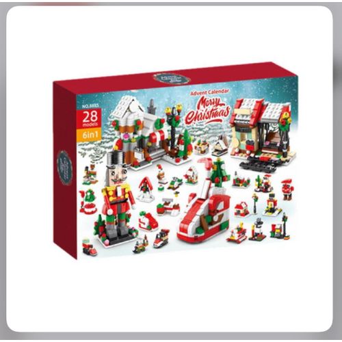 product_image_name-Generic-مجموعة ألعاب مكعبات البناء - تقويم قدوم عيد الميلاد - لعبة تعليمية-1