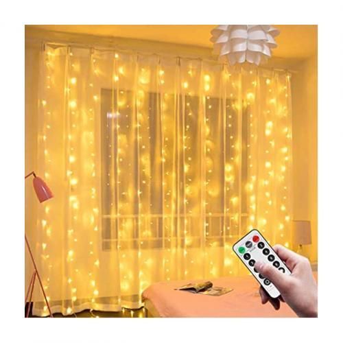 Generic Rideau lumineux LED avec Télécommande et 8 modes, usb, 3mx10 ,,pour  la chambre à prix pas cher