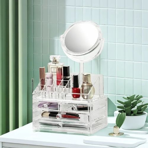 product_image_name-Generic-boîte de présentation de bijoux maquillage tiroirs avec Miroir-2