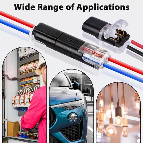 product_image_name-Generic-مجموعة من 30 موصل كبل ذو دبوسين – التثبيت السريع 18-22 AWG-5