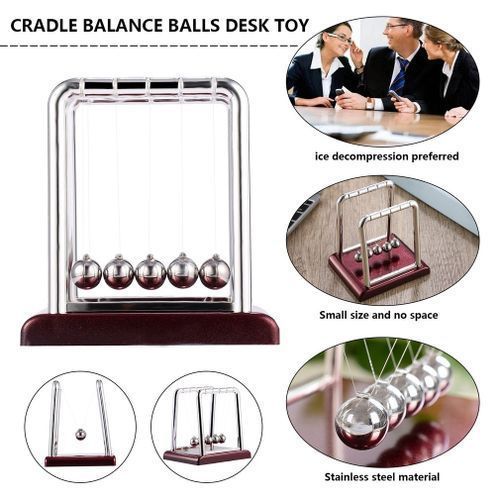 Generic Pendule Bureau Newton balle pivotante ball Decoration Anti