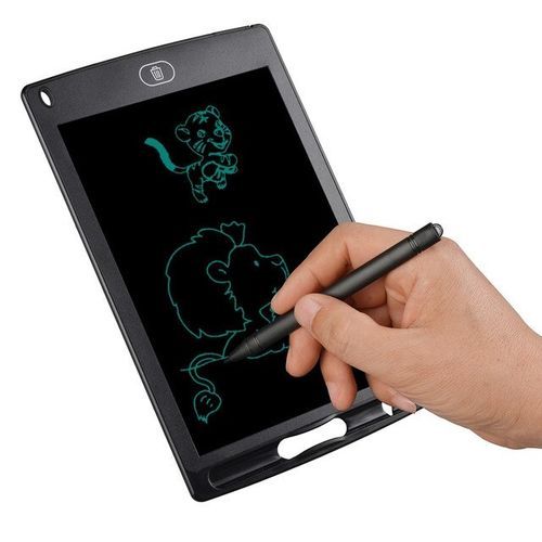 Generic Tablette graphique d'écriture et de dessin avec écran LCD 8.5  pouces et stylet tactile pour enfant. à prix pas cher