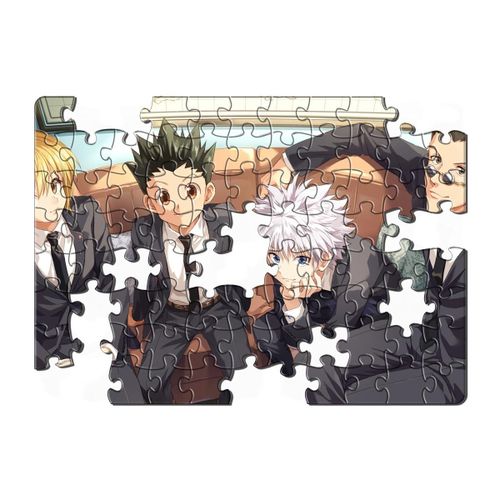 product_image_name-Generic-Puzzle Hunter X Hunter Gon Killua Kurapika Leorio Anime Style 2 - Game & Toy For kids And Adults 88Pcs-2