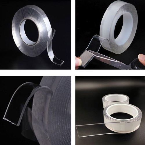 product_image_name-Generic-Scotch Ruban Double Face Transparent aucun tache Réutilisable lavable Étanche 3m-5