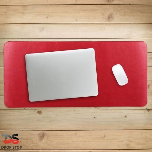 product_image_name-Drop Stop-لوحة ماوس من جلد PU، لوحة مكتب، واقي مكتب بسطح ناعم، 90 × 45 سم-4