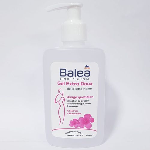 Balea Gel Intime Femme Extra Doux aux extraits d'Hamamélis, Toilette intime  - 220ml à prix pas cher