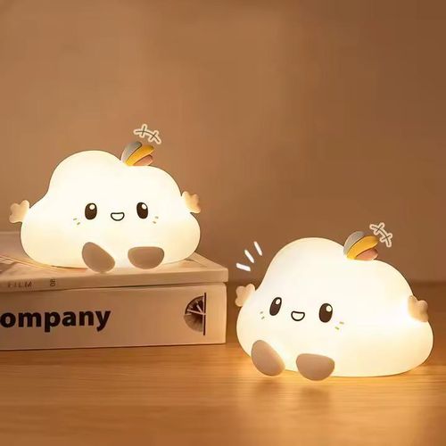 product_image_name-Generic-Veilleuse LED en silicone, rechargeable, en forme de nuage.-4