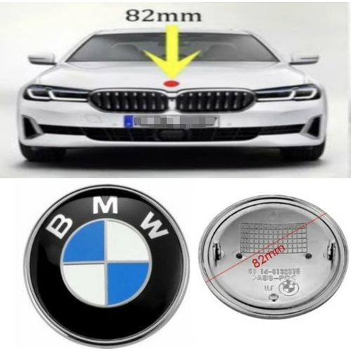 Bmw Logo BMW, capot de 82 mm, adapté à toutes les voitures BMW