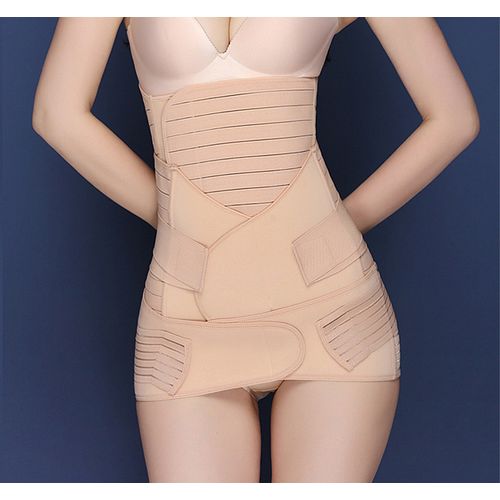 Generic Nouveau coton femme enceinte prénatale Corset ventre ceinture  maternité grossesse soutien ventre bande post-partum Bandage femmes  sous-vêtements(#Black)