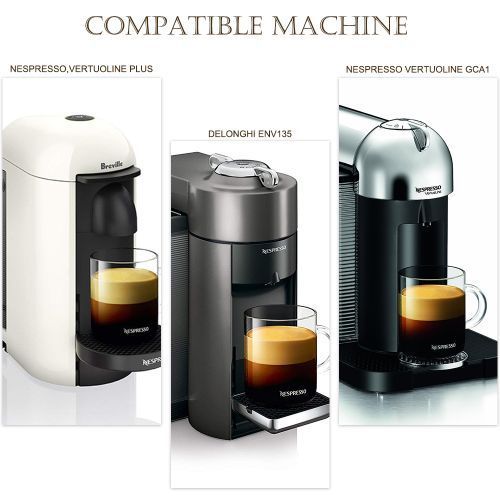 Generic Capsules café en acier inoxydable Vertuoline compatible Nespresso  Vertuo Big à prix pas cher