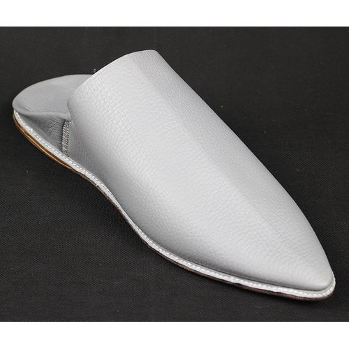 product_image_name-Jabador Maroc-بلغة ملكية100/100 جلد - رمادي-2