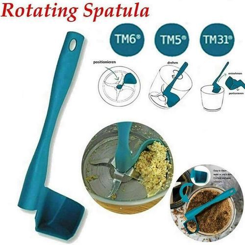 Generic SPATULE ROTATIVE NOIR POUR TOUS GENRE DE MIXEUR ET