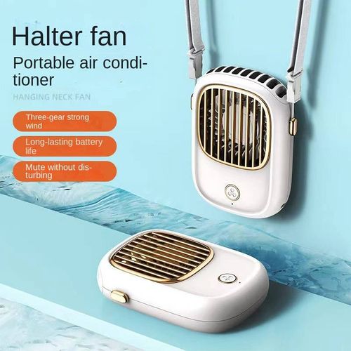 Generic Mini Ventilateur de cou Portable Rechargeable par USB à