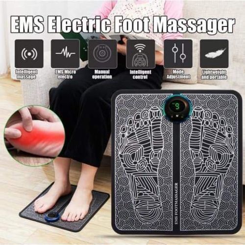 Generic Masseur de pieds EMS, Tapis de Massage électrique vibrante