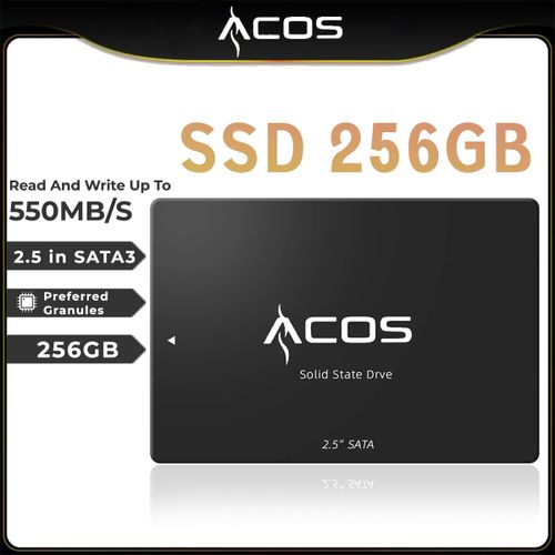 ACOS Disque Dur Interne SSD 256 GB, 2.5inch, SATA3 6.0Gb/s à prix