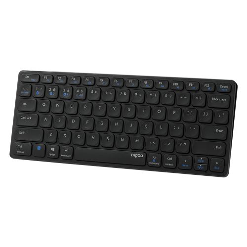 Rapoo E9050G – Mini-clavier de bureau sans fil, USB, Bluetooth, Ultra-mince - AZERTY