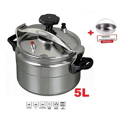 Generic Cocotte-minute, Autocuiseur en Aluminium 5 Litres à prix pas cher