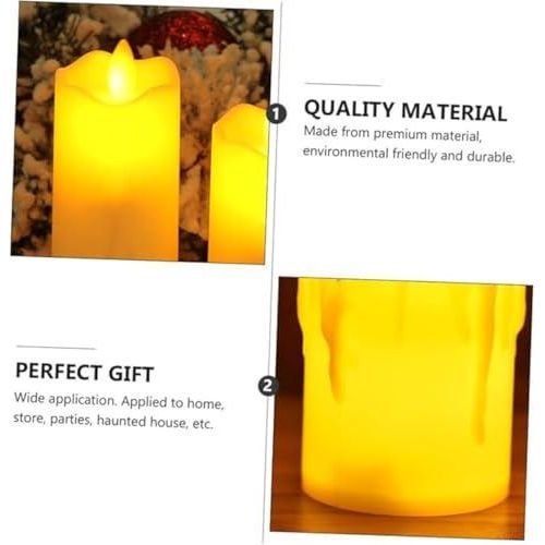 product_image_name-Generic-Bougies LED décoratives à effet de cire fondue (2piece)-5