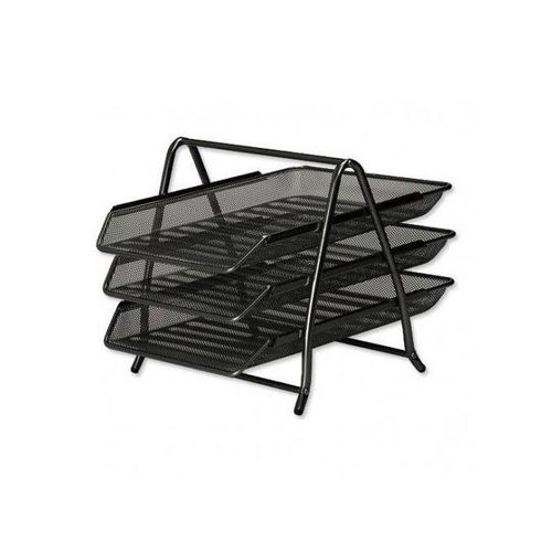 product_image_name-Express-Panier à Courrier 3 étages Métallique Noir-2