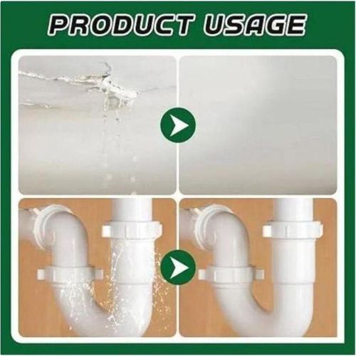 product_image_name-Generic-2pcs Agent d’étanchéité transparent, colle invisible anti-fuite, réparation fissures murales et toitures, traitement infiltrations d’eau waterproof-4