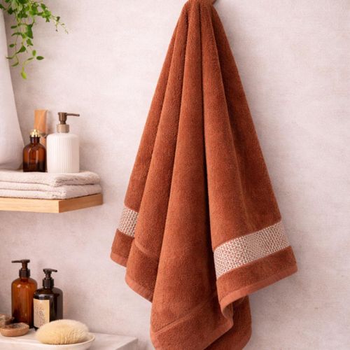 product_image_name-A3 HOME-Serviette Bambou 50x90 Marron foncé-1